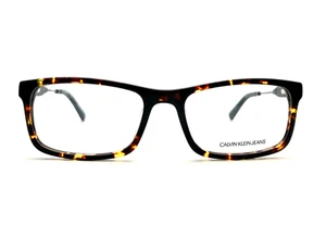 NEW CALVIN KLEIN CKJ20809 235 TORTOISE AUTHENTIC EYEGLASSES RX 55-18-145 W/ CASE - Picture 1 of 5