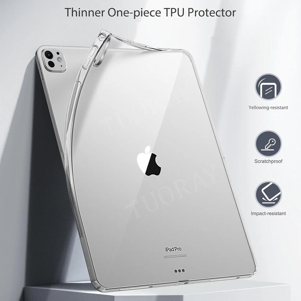 Touchpad Keyboard Case Cover For iPad 6/7/8/9/10/11th Gen Air 3 4 5 6 Pro 11 M2 - Image 1 of 4