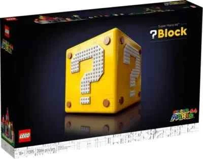 LEGO 71395 CUBO MARIO PUNTO INTERROGATIVO-MISB NUOVO RITIRATO-NEW SEALED RETIRED - Bild 1 von 4