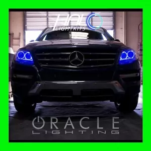 Oracle Lighting 2012-2015 Mercedes ML350 W166 Blau LED Halo Ring Licht Set - Bild 1 von 4