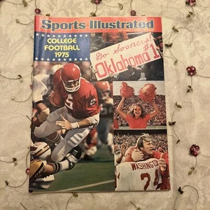 Sports Illustrated September 8, 1975 College Football Oklahoma Sooners Good/VG - Picture 1 of 6