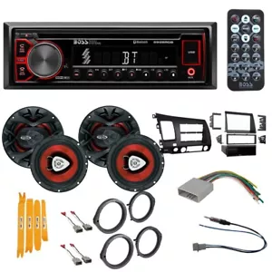 BOSS Audio Car Stereo & Speaker Replacement Package for 2006-2011 Honda Civic - Picture 1 of 15
