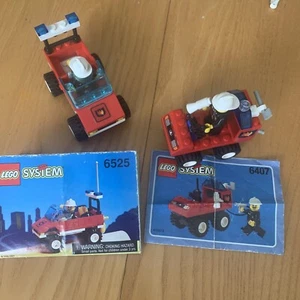 LEGO Sets 6525 6407- Town Fire complete w/manuals missing antenna - Picture 1 of 10