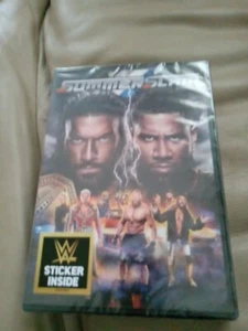 WWE SUMMER SLAM 2023 PROGRAMM 2 DISC Set WWE STICKER INSIDE - Bild 1 von 2