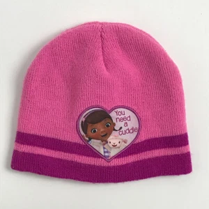Doc McStuffins You Need A Cuddle Lambie Winter Hat Beanie Cap - Picture 1 of 7