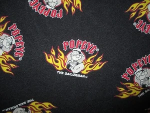 POPEYE THE SAILOR MAN PAJAMA PANTS Cartoon Adult XL 40-42 Short - Picture 1 of 4