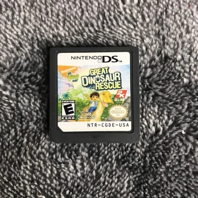 Go, Diego, Go Great Dinosaur Rescue - Nintendo DS Game  Cart Only - Image 1 of 2