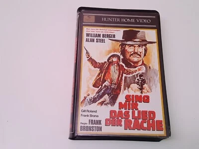 Sing mir das Lied der Rache 1973 VHS German PAL Video Großbox William Berger - Bild 1 von 4