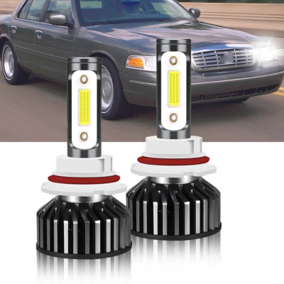 Kit de lâmpadas de farol alto/baixo de LED para Ford Crown Victoria 1998-2011 2 peças 9007 - Imagem 1 de 4