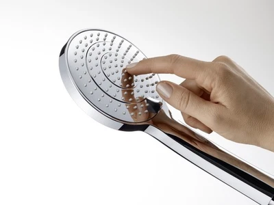 Duravit Handbrause 3jet 110, Chrom Hochglanz, UV0650016010 - Bild 1 von 3