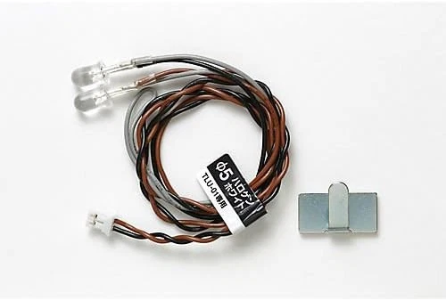 Tamiya Hop-Up Options n°1600 n°1600 lumières LED (Φ5 blanc halogène) 54600 - Photo 1/1