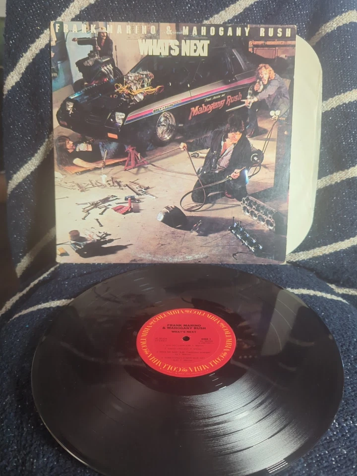 Frank Marino & Mahogany Rush What's Next LP Album 1980 Columbia 36204 1st PRESS! Foto 1 de 4