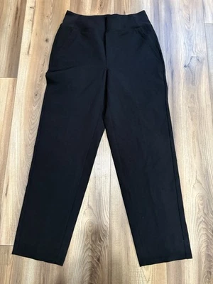 Athleta Women’s Sz 2 Black Dress Pants Stretch Waist - Image 1 of 4