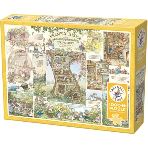 CHEATWELL GAMES Brambly Hedge Spring Story 1000 Piece Puzzle - Brand New & Sealed