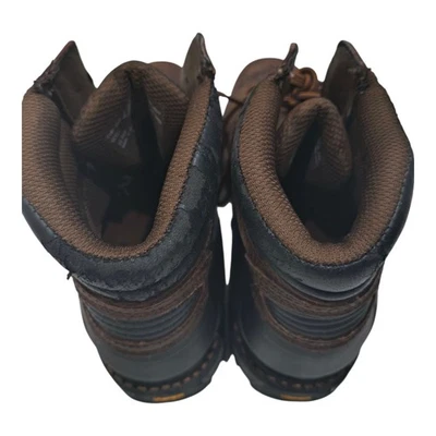 Men's Vibram Leather Boots Brown 10.5EE  Compote EH Waterproof Balance Man Made - Image 1 of 4