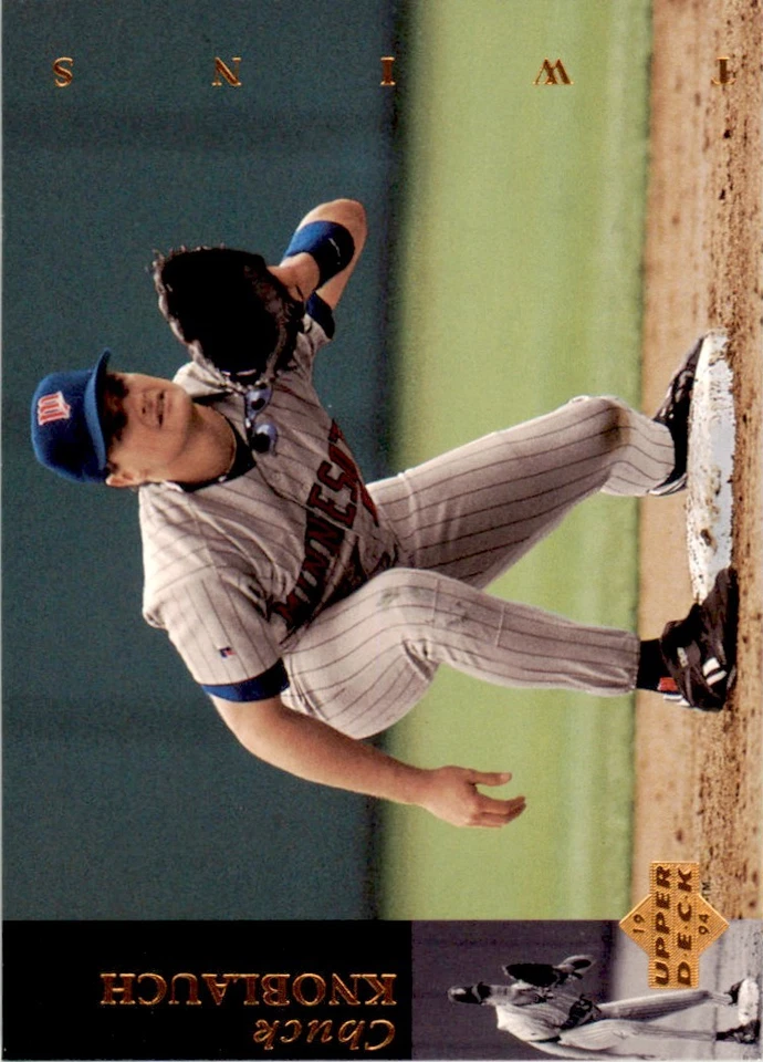 1994 UPPER DECK* CHUCK KNOBLAUCH MINNESOTA TWINS #147 - Image 1 of 2