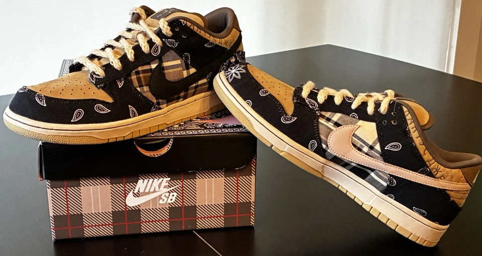 Travis Scott x Nike SB Dunk PRM QS Low Cactus Jack - Special Box - Size 11M - Image 1 of 4