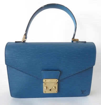 Auténtico maletín bolso de mano Louis Vuitton Epi Concorde F#46273 Foto 1 de 4