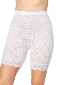 Comfort Choice Plus Size  Lace Slip-Short Boxer - Picture 1 of 5