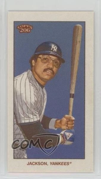 2021 Topps 206 Series 6 Reggie Jackson #40 HOF - Image 1 of 2