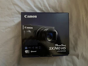 Canon PowerShot SX740 HS Lite Edition - Black - Brand New Unopened ✅ - Picture 1 of 4