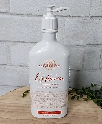 Loción corporal Bath & Body Works aromaterapia optimismo jazmín flores brillantes 6,5 Foto 1 de 4