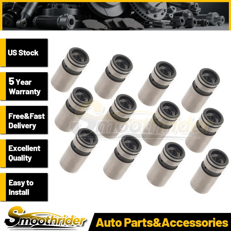 Elevador de válvula de motor eléctrico sellado 12 piezas para Jeep Cherokee 1974-1999 2000 2001 Foto 1 de 3