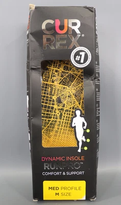 Plantillas Currex RunPro de arco medio plantillas tamaño - M (M7-8,5 / W8,5-10) Foto 1 de 4