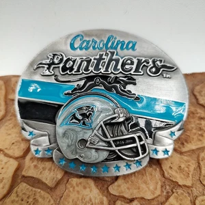 Carolina Panthers NFL Belt Buckle Siskiyou Pewter 1994 Limited Ed.  - Picture 1 of 9