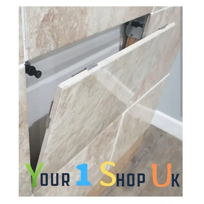Easy-Trim Concealed Tile Access Panel, Wall and Ceiling Mount ,130-600mm - 1 Set - image 1 of 2