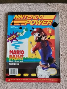 Nintendo Power Magazine - August 1992 Issue #39 Mario Paint w/ Poster - Bild 1 von 6