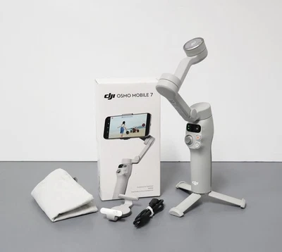 Smartphone DJI Osmo Mobile 7 Estabilizador Cardán de 3 Ejes - Gris Foto 1 de 4