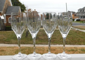 4 MIKASA 9" ARCTIC LIGHTS WATER GOBLETS SET #1 - Picture 1 of 7