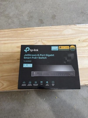 TP-Link TL-SG2008P Omada Jetstream 8-Port Gigabit Smart Managed Poe Switch - Image 1 of 4