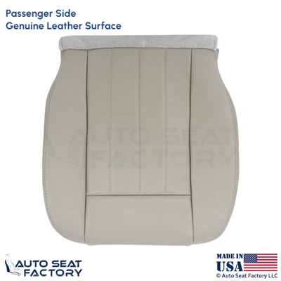 Cubierta inferior caqui para pasajero delantero de cuero genuino para Dodge Durango 2004-2006 Foto 1 de 4