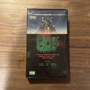 Bog VHS 1984 Prism Gloria De Haven Aldo Ray Clamshell Horror - Tested - Picture 1 of 5