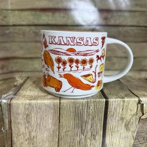  Starbucks 2017 Kansas Been There Series 14oz Coffee Mug - Picture 1 of 7