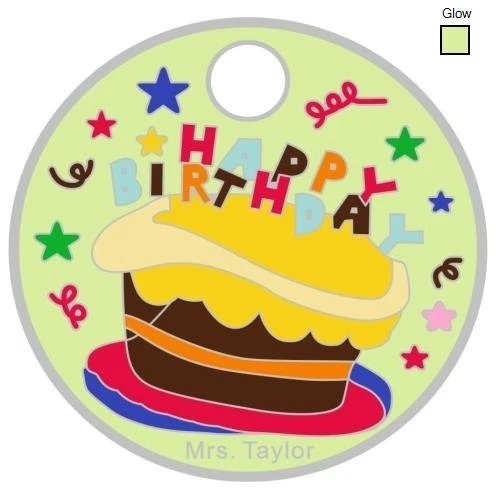 Pathtag - HAPPY BIRTHDAY 4 - LEUCHTET im Dunkeln 3474066 - Bild 1 von 1