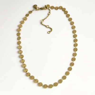 Nuevo Collar Retro 14"+3" Jcrew Cuello Escamas Redondo Mujeres Fiesta Vacaciones Joyería Foto 1 de 4