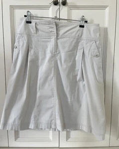 Gerry Webber beige cotton skirt , 12 - Picture 1 of 8