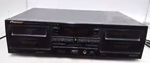 Pioneer CT-W606DR Dual Cassette/Tape Deck - Tested, works - Picture 1 of 5