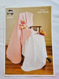 Heirloom Knitting Pattern 265 - Two Pretty Lacy Shawls - As New - Picture 1 of 2