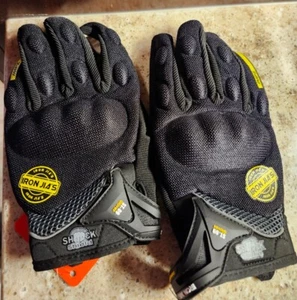 GUANTES DE MOTOCICLETA IRON JIA'S ST-09. TRANSPIRABLE. NEGRO/amarillo. Modelo ST-09. Talla L - Imagen 1 de 9