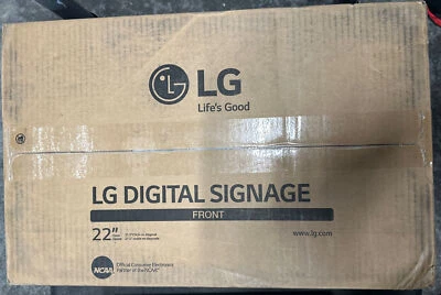 LG 22SM3G-B 22" 1920x1080 Full HD LCD Integrated Pro:Idiom Display Monitor - Image 1 of 2