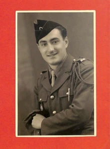 CARTE POSTALE PHOTO / PORTRAIT DE MILITAIRE - Bild 1 von 2