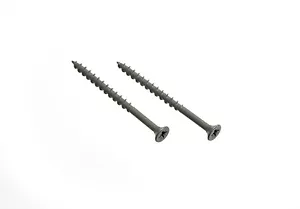 4.5 X 75mm Weatherproof Green Coated Decking Screw PK OF 6 - Picture 1 of 1