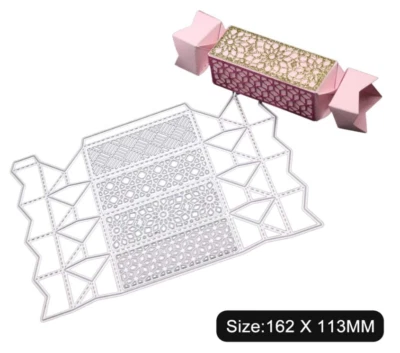Candy Box Metal Cutting Die Stencil for Paper Card Scrapbooking Paper Cards DIY