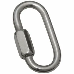 National Hardware N262-485 3167BC Quick Link in Stainless Steel - Picture 1 of 3