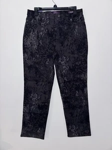 Pantalones de mezclilla cortos Gloria Vanderbilt para mujer negros en capas talla 10 - Imagen 1 de 8