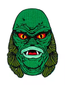 Patch Rock Rebel Universal Monsters creatura classica della laguna nera - Foto 1 di 3